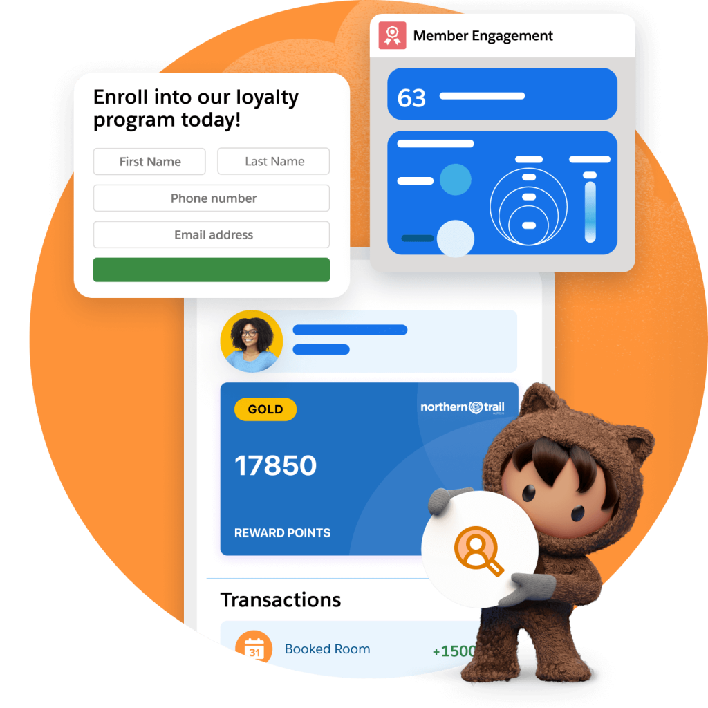 Salesforce Loyalty Management — Member Engagement, GOLD Tier, Transactions